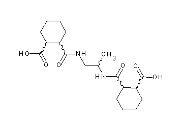2,2'-[1,2-propanediylbis(iminocarbonyl)]dicyclohexanecarboxylic acid - Click Image to Close
