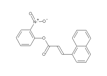 2-nitrophenyl 3-(1-naphthyl)acrylate - Click Image to Close