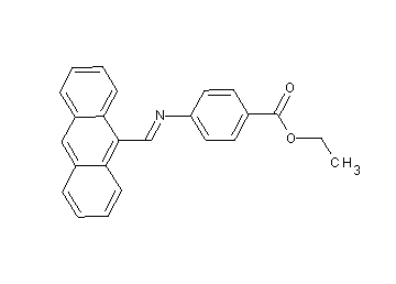 ethyl 4-[(9-anthrylmethylene)amino]benzoate - Click Image to Close