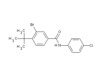 3-bromo-4-tert-butyl-N-(4-chlorophenyl)benzamide - Click Image to Close