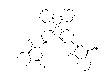 2,2'-[9H-fluorene-9,9-diylbis(4,1-phenyleneiminocarbonyl)]dicyclohexanecarboxylic acid - Click Image to Close