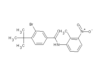 3-bromo-4-tert-butyl-N-(2-methyl-3-nitrophenyl)benzamide - Click Image to Close