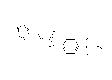 N-[4-(aminosulfonyl)phenyl]-3-(2-furyl)acrylamide - Click Image to Close