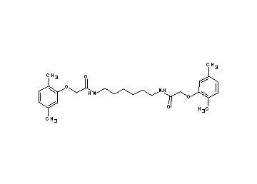 N,N'-1,6-hexanediylbis[2-(2,5-dimethylphenoxy)acetamide] - Click Image to Close