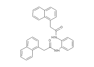 N,N'-1,2-phenylenebis[2-(1-naphthyl)acetamide] - Click Image to Close