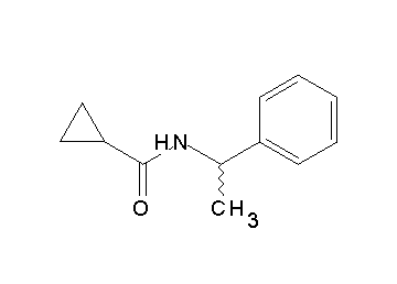 N-(1-phenylethyl)cyclopropanecarboxamide