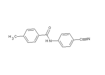 N-(4-cyanophenyl)-4-methylbenzamide - Click Image to Close