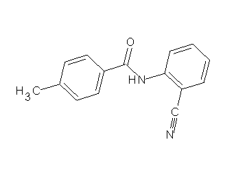N-(2-cyanophenyl)-4-methylbenzamide - Click Image to Close