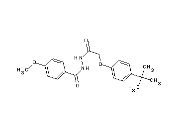 N'-[(4-tert-butylphenoxy)acetyl]-4-methoxybenzohydrazide - Click Image to Close