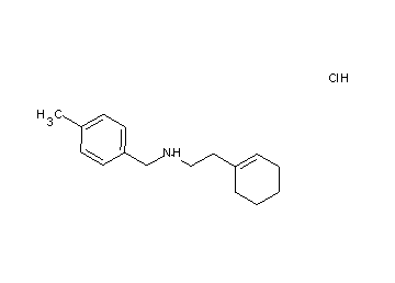 [2-(1-cyclohexen-1-yl)ethyl](4-methylbenzyl)amine hydrochloride - Click Image to Close