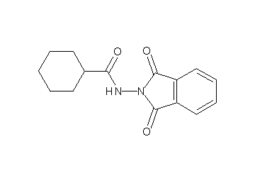N-(1,3-dioxo-1,3-dihydro-2H-isoindol-2-yl)cyclohexanecarboxamide - Click Image to Close