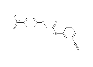 N-(3-cyanophenyl)-2-(4-nitrophenoxy)acetamide