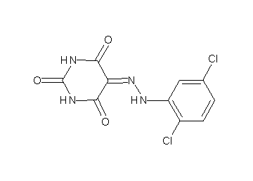 5-[(2,5-dichlorophenyl)hydrazono]-2,4,6(1H,3H,5H)-pyrimidinetrione