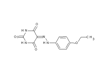 5-[(4-ethoxyphenyl)hydrazono]-2,4,6(1H,3H,5H)-pyrimidinetrione - Click Image to Close
