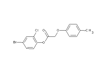 4-bromo-2-chlorophenyl (4-methylphenoxy)acetate - Click Image to Close
