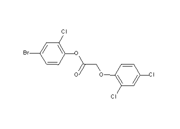 4-bromo-2-chlorophenyl (2,4-dichlorophenoxy)acetate - Click Image to Close