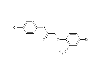 4-chlorophenyl (4-bromo-2-methylphenoxy)acetate - Click Image to Close