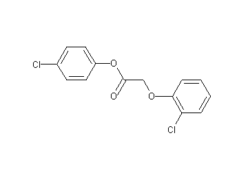 4-chlorophenyl (2-chlorophenoxy)acetate - Click Image to Close