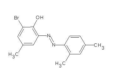 2-bromo-6-[(2,4-dimethylphenyl)diazenyl]-4-methylphenol - Click Image to Close