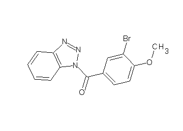 1-(3-bromo-4-methoxybenzoyl)-1H-1,2,3-benzotriazole - Click Image to Close