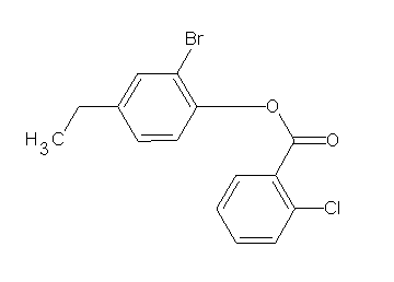 2-bromo-4-ethylphenyl 2-chlorobenzoate - Click Image to Close