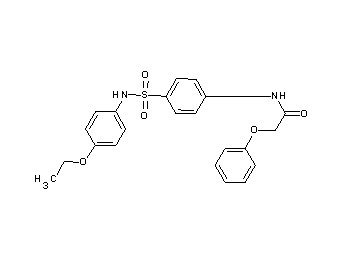 N-(4-{[(4-ethoxyphenyl)amino]sulfonyl}phenyl)-2-phenoxyacetamide - Click Image to Close