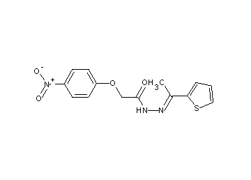 2-(4-nitrophenoxy)-N'-[1-(2-thienyl)ethylidene]acetohydrazide - Click Image to Close