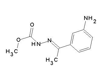 methyl 2-[1-(3-aminophenyl)ethylidene]hydrazinecarboxylate - Click Image to Close