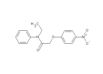 N-ethyl-2-(4-nitrophenoxy)-N-phenylacetamide - Click Image to Close