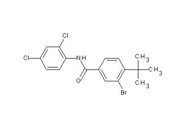 3-bromo-4-tert-butyl-N-(2,4-dichlorophenyl)benzamide