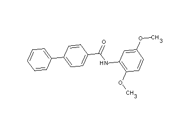 N-(2,5-dimethoxyphenyl)-4-biphenylcarboxamide