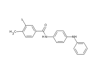 N-(4-anilinophenyl)-3-iodo-4-methylbenzamide - Click Image to Close