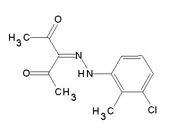 3-[(3-chloro-2-methylphenyl)hydrazono]-2,4-pentanedione - Click Image to Close