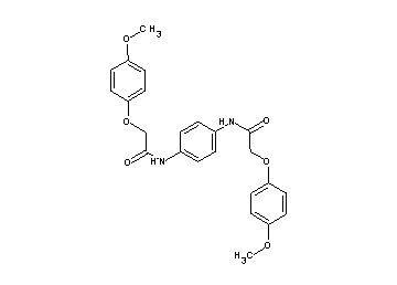 N,N'-1,4-phenylenebis[2-(4-methoxyphenoxy)acetamide]