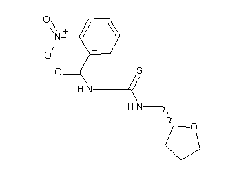 2-nitro-N-{[(tetrahydro-2-furanylmethyl)amino]carbonothioyl}benzamide