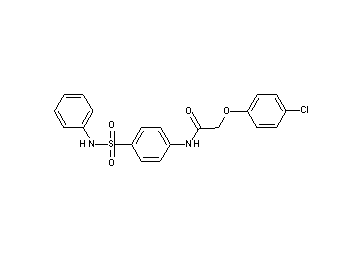 N-[4-(anilinosulfonyl)phenyl]-2-(4-chlorophenoxy)acetamide - Click Image to Close