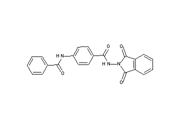 4-(benzoylamino)-N-(1,3-dioxo-1,3-dihydro-2H-isoindol-2-yl)benzamide