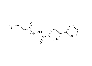 N'-butyryl-4-biphenylcarbohydrazide - Click Image to Close