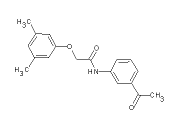 N-(3-acetylphenyl)-2-(3,5-dimethylphenoxy)acetamide - Click Image to Close