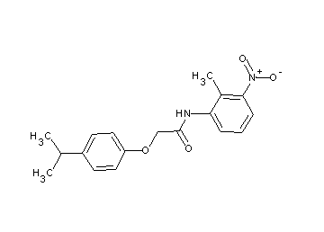 2-(4-isopropylphenoxy)-N-(2-methyl-3-nitrophenyl)acetamide - Click Image to Close