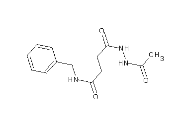 4-(2-acetylhydrazino)-N-benzyl-4-oxobutanamide - Click Image to Close