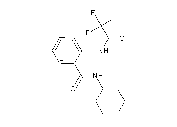 N-cyclohexyl-2-[(trifluoroacetyl)amino]benzamide - Click Image to Close