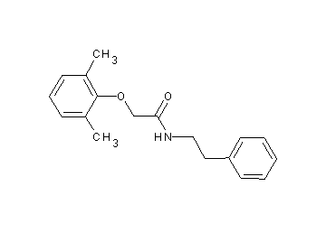 2-(2,6-dimethylphenoxy)-N-(2-phenylethyl)acetamide - Click Image to Close