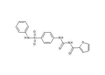 N-({[4-(anilinosulfonyl)phenyl]amino}carbonothioyl)-2-furamide - Click Image to Close