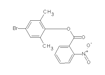4-bromo-2,6-dimethylphenyl 2-nitrobenzoate - Click Image to Close