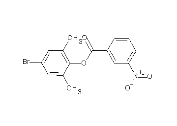 4-bromo-2,6-dimethylphenyl 3-nitrobenzoate - Click Image to Close