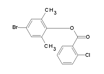 4-bromo-2,6-dimethylphenyl 2-chlorobenzoate - Click Image to Close