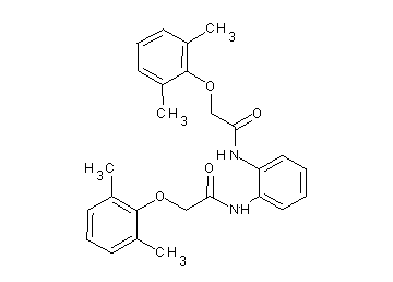 N,N'-1,2-phenylenebis[2-(2,6-dimethylphenoxy)acetamide] - Click Image to Close