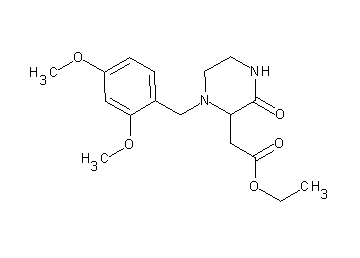 ethyl [1-(2,4-dimethoxybenzyl)-3-oxo-2-piperazinyl]acetate - Click Image to Close