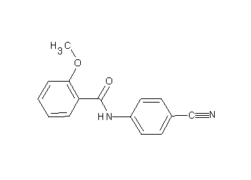 N-(4-cyanophenyl)-2-methoxybenzamide